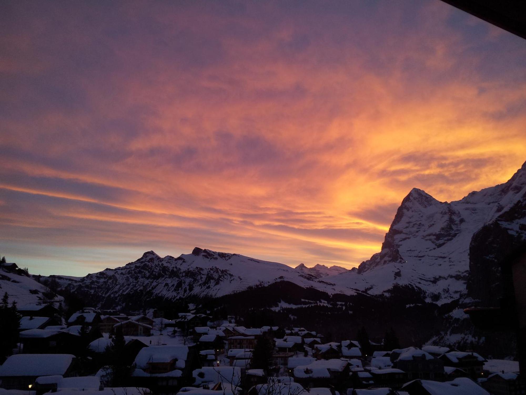 Chalet Schönbühl Mürren Exterior foto