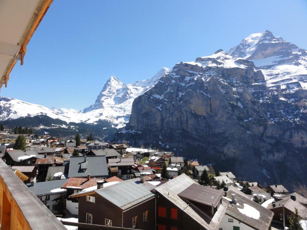 Chalet Schönbühl Mürren Exterior foto